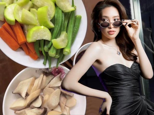 Hoa hậu Việt Nam mua biệt thự ăn bữa cơm 15 nghìn, nhìn thực đơn toàn món giúp da khỏe, dáng mướt