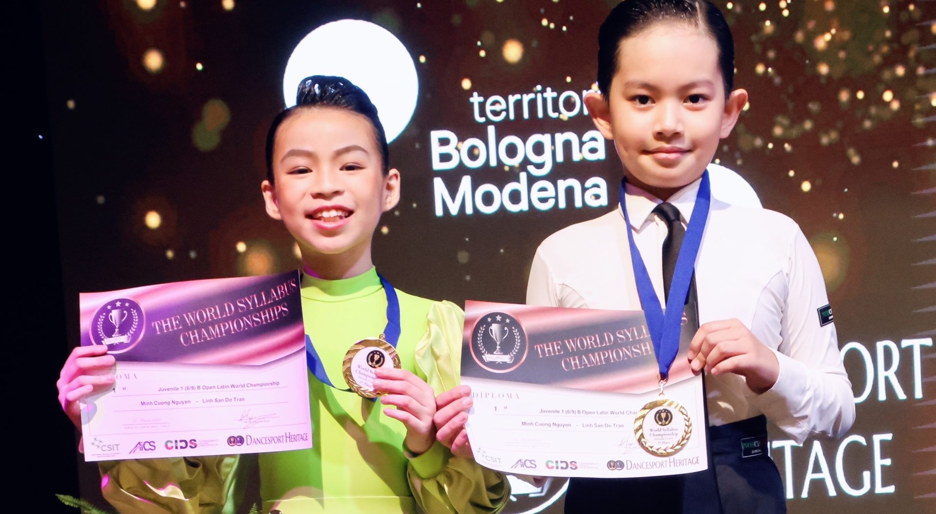 Con trai Khánh Thi, Phan Hiển vô địch dancesport thế giới lần 2