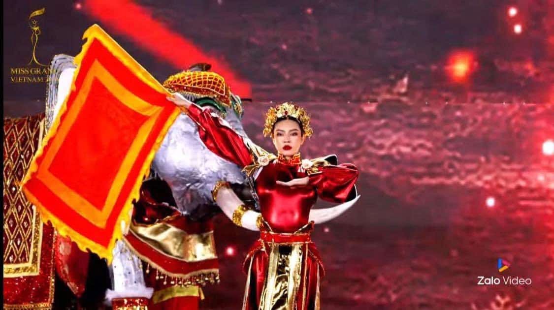 Tiết mục Miss Grand Vietnam nhầm Bà Trưng với Bà Triệu