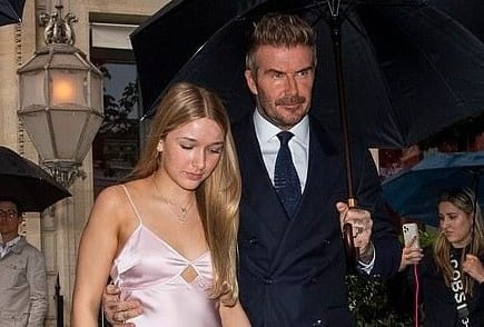 David Beckham và con gái nổi bật ở Paris